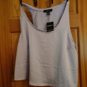 Forever 21 Plus Size Silky Cropped Tank